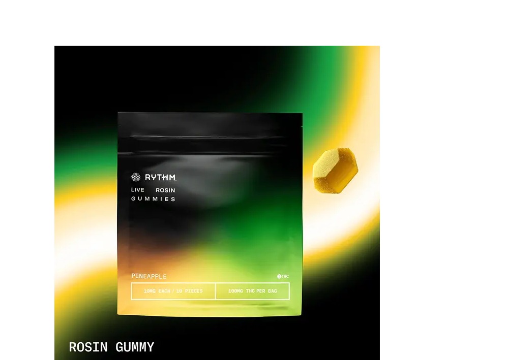 Rythm - Pineapple Live Rosin Gummies 10pk - 100mg