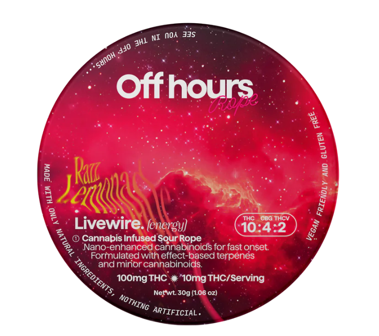 Livewire | Razz Lemonade | Rope | 100mg