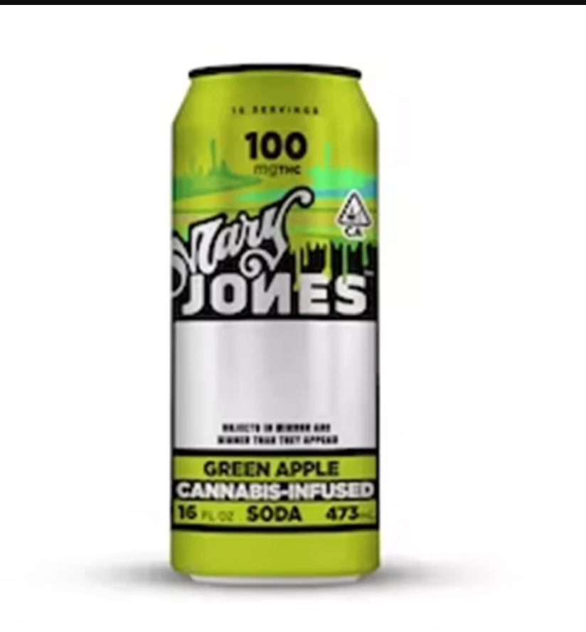 Mary Jones | Soda | Green Apple | 100mg