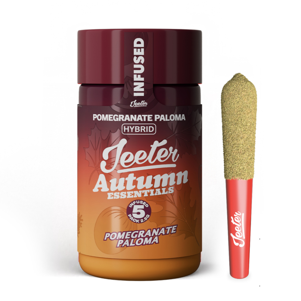 Jeeter | Pomegranate Paloma | Quad-Infused Baby Pre-Rolls 5PK 2.5G