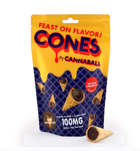 Cannabals | Dark Chocolate Cones 10 Pack