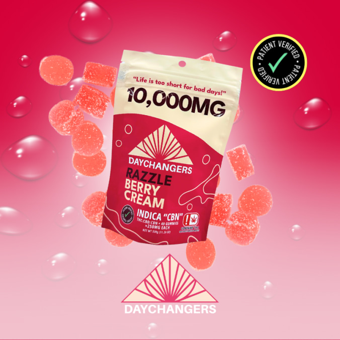 GUMMIES DC RAZZLE BERRY CREAM  10000MG