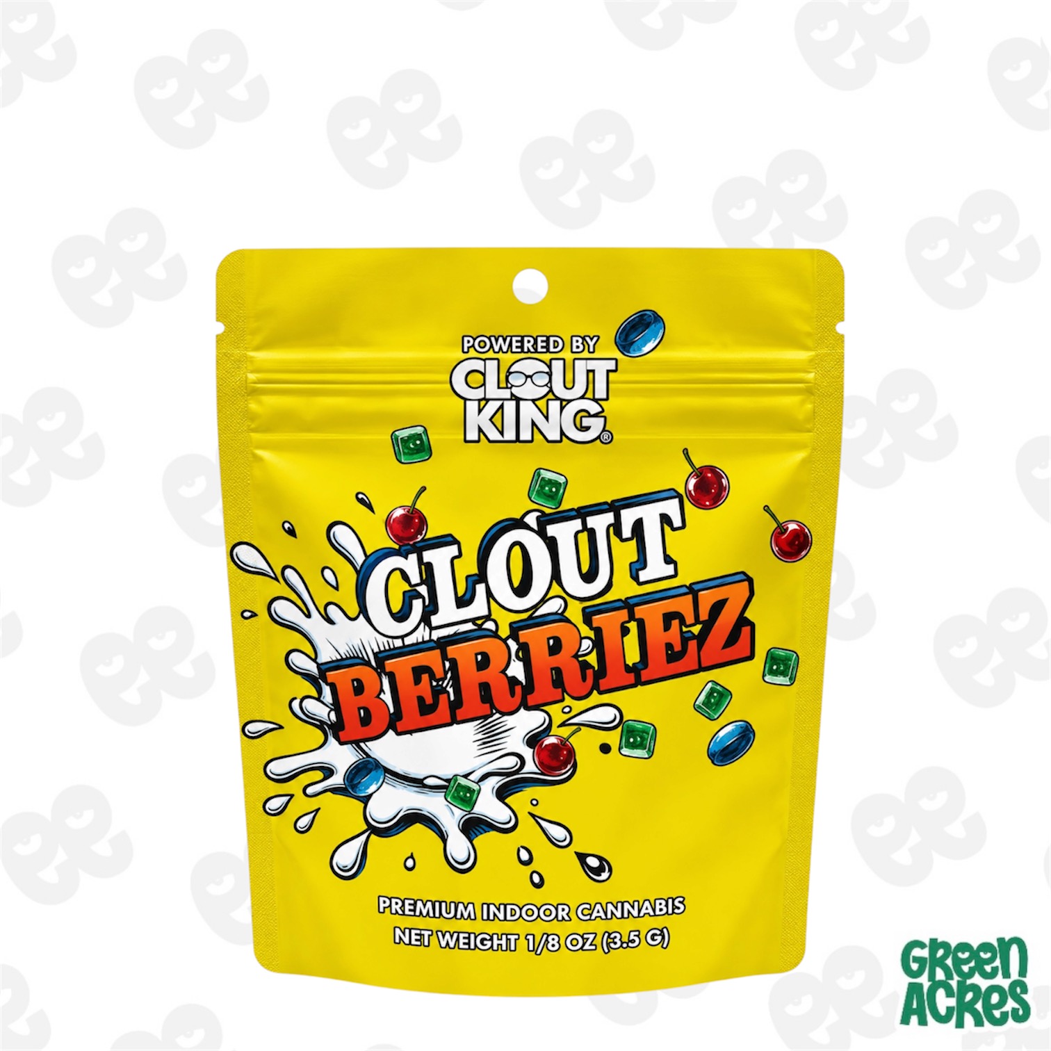 Clout King: Clout Berriez Prepackaged 3.5G