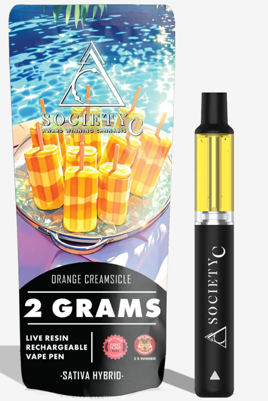 Society C - Orange Creamsicle - 2g Live Resin Disposable