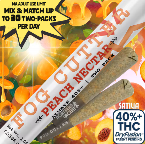 Fog Cutter - Peach Nectar - Infused Pre-rolls - 1g (0.5g)