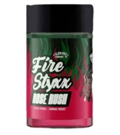 Glorious Cannabis | Rose Rush Fire Styxx | 4pk Infused Pre-rolls | 2g