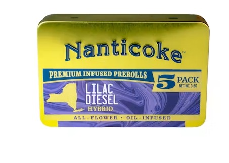 Nanticoke - Lilac Diesel Infused Prerolls 5pk - 3.5g