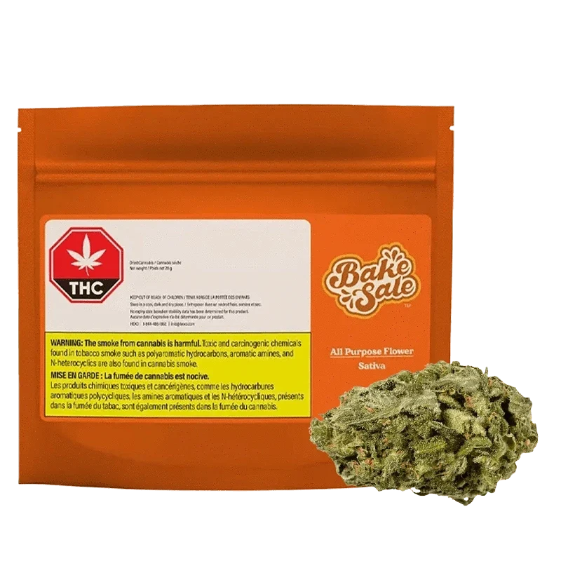 BAKE SALE - ALL PURPOSE FLOWER INDICA - 28g in Williams Lake