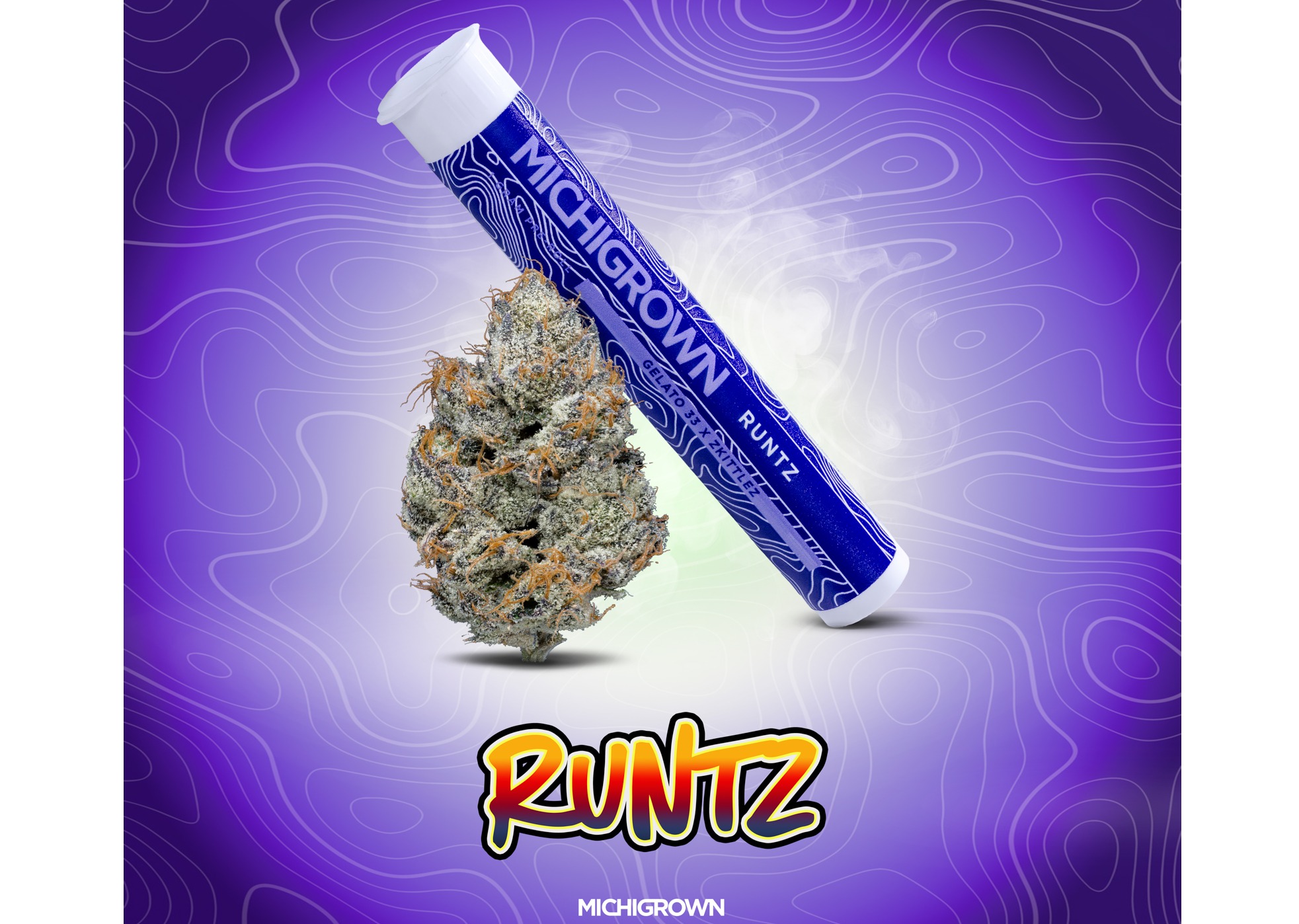 Michigrown - Pre-roll 1g - Runtz