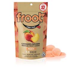 Gummies Peach 1:1 CBD THC 100mg