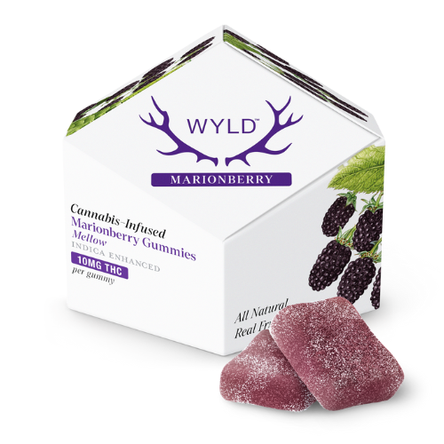 Wyld: 100mg Marionberry Gummies - 40g