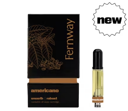 Fernway Vape Cart 1g Distillate- Americano