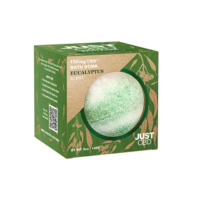 Eucalyptus Bath Bomb Bombs 150mg CBD product photo