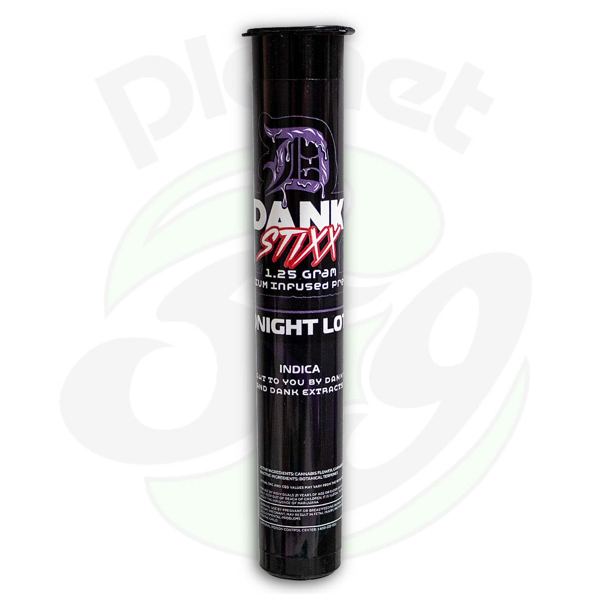 Dank Stixx | Midnight Lotus | 1.25g Infused Pre-roll