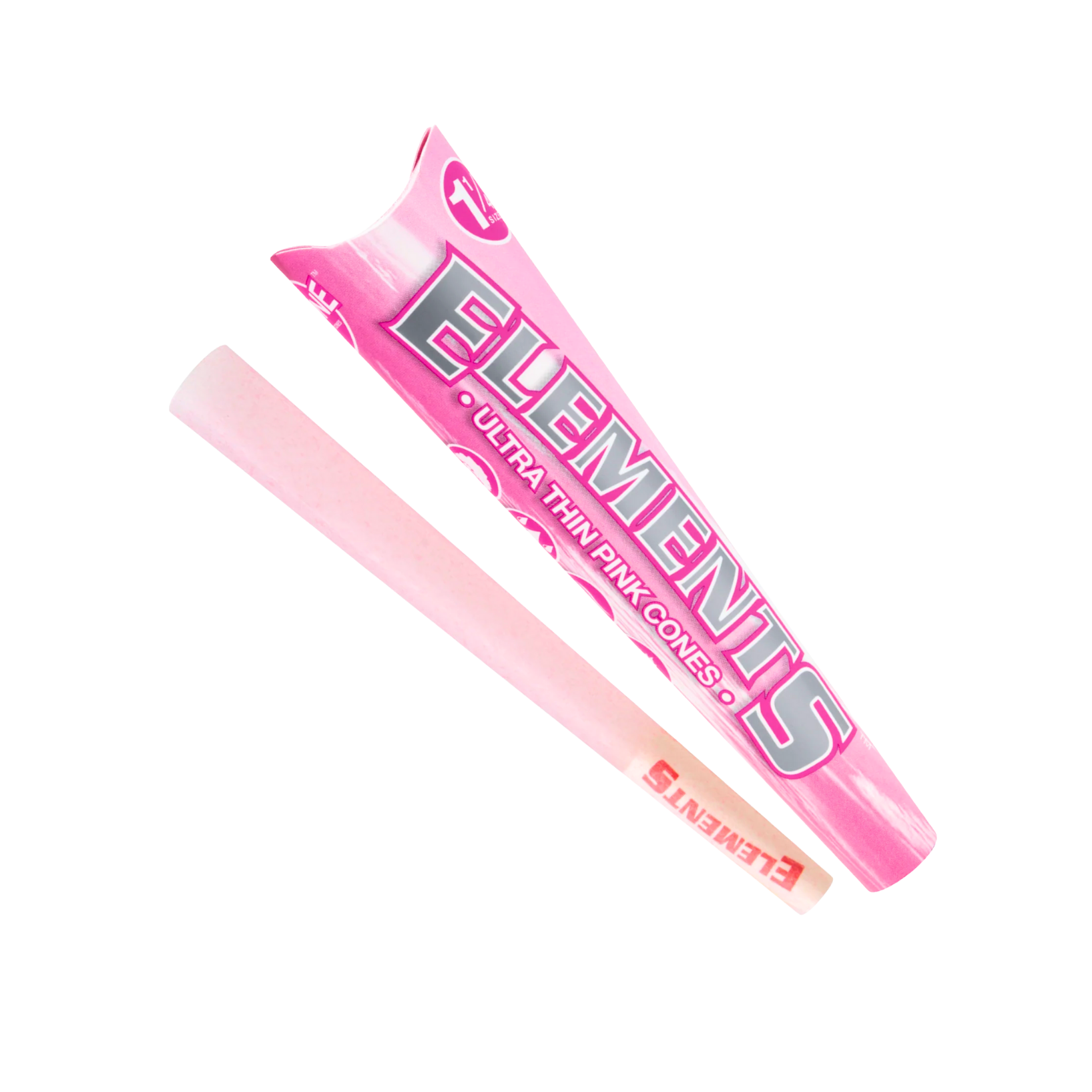 Elements - Ultra Thin Pink Cones 1.25 - 6pk