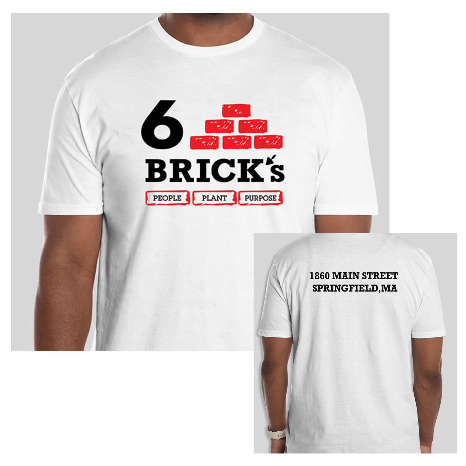 People Plant Purpose - White T-Shirt - XL