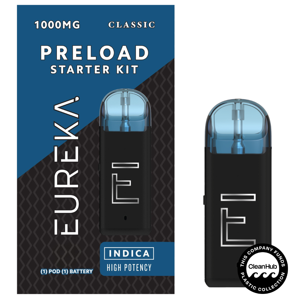 1000mg Starter Kit Indica Blackberry Kush