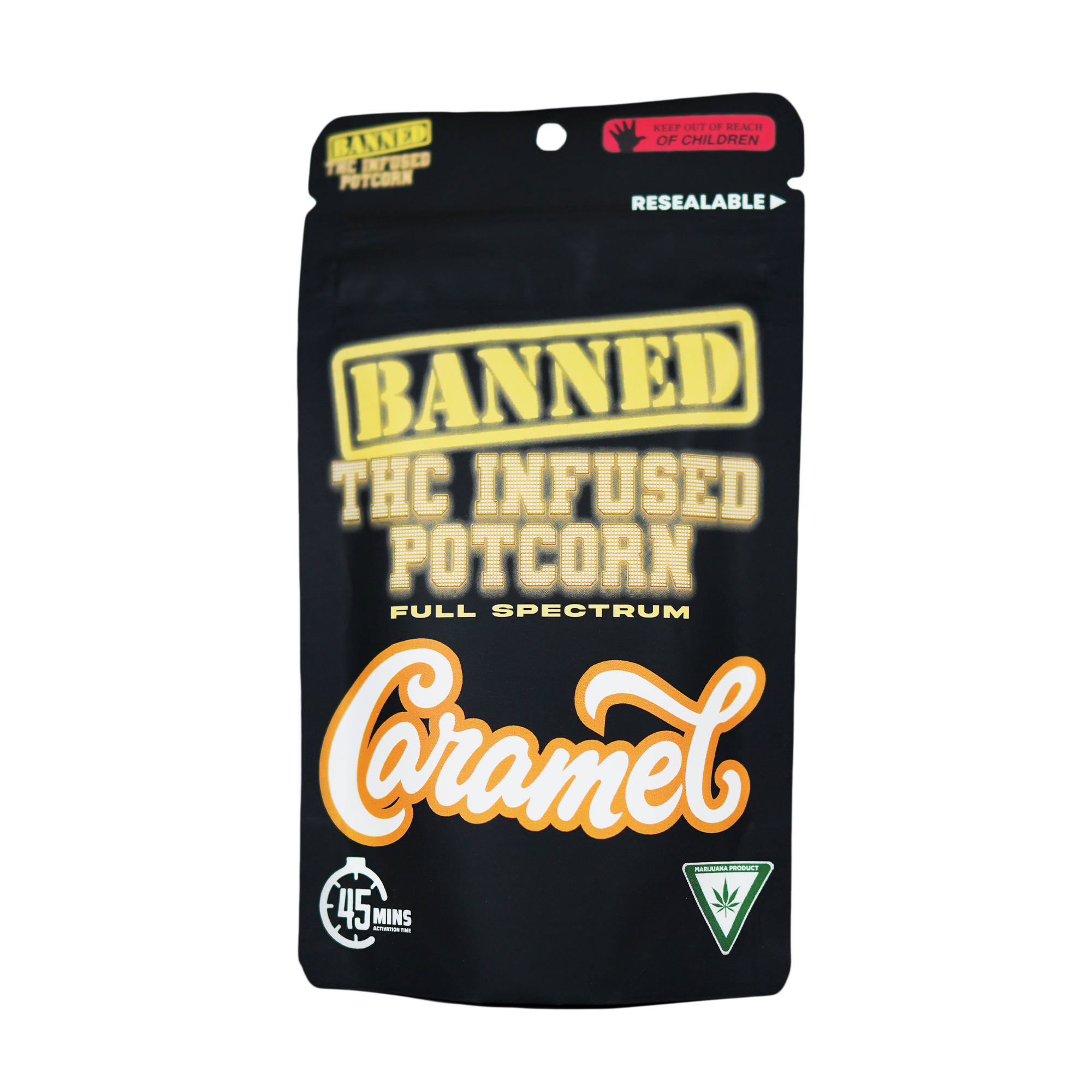 Banned - Potcorn | Caramel | 200mg