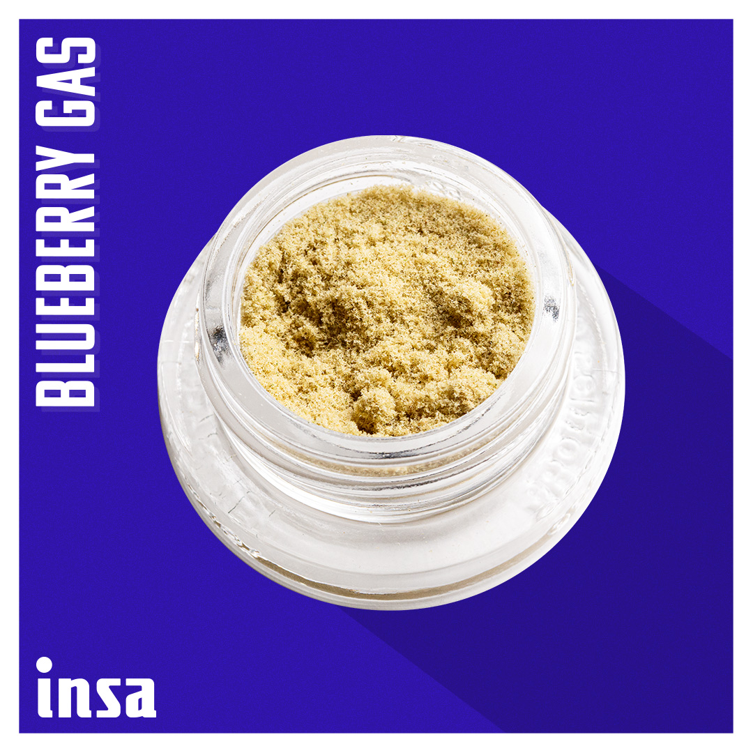 Blueberry Gas Kief: 1g