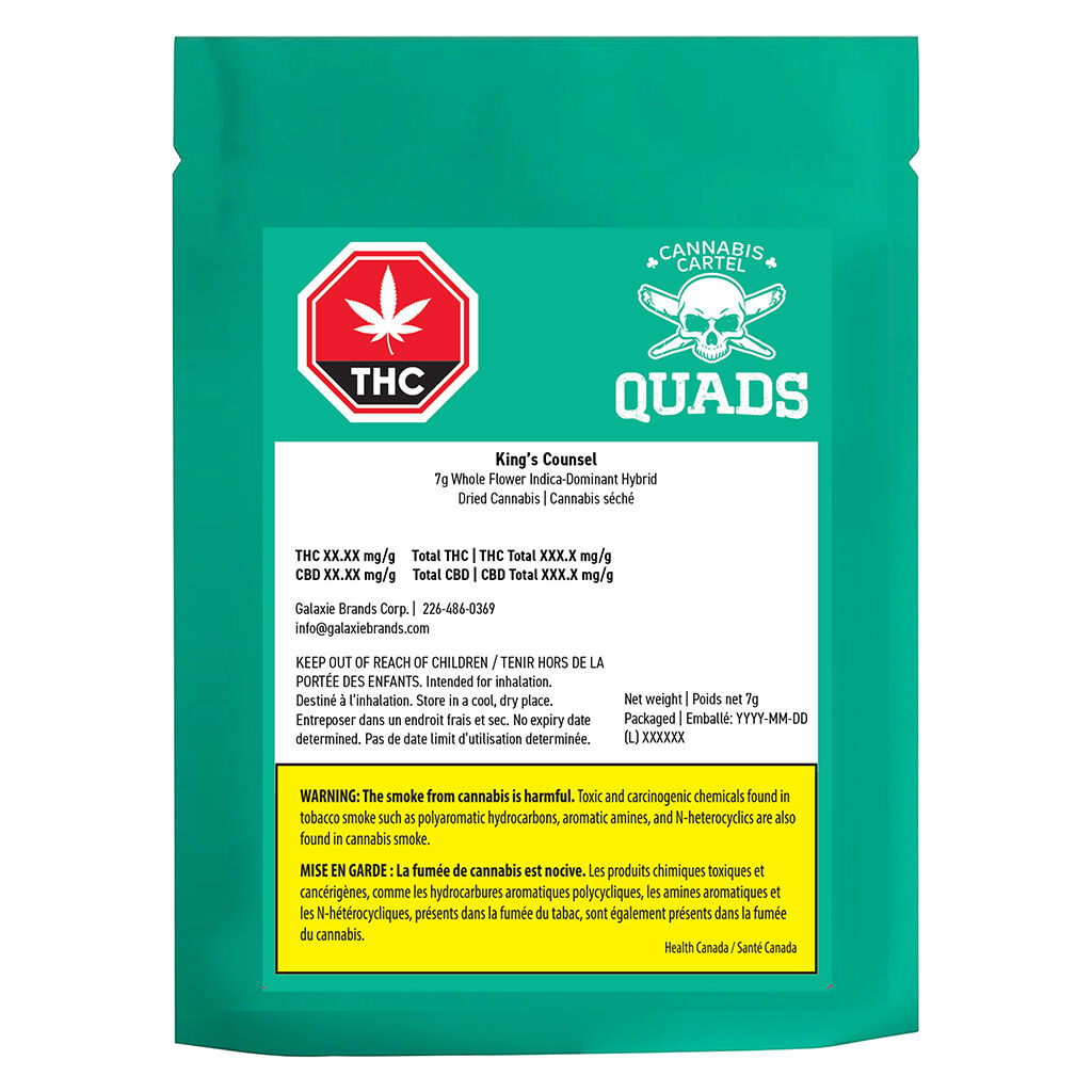 Cannabis Cartel QUADS - King's Counsel