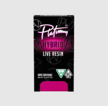 Platinum Vape Live Resin Crunch Berries Cart