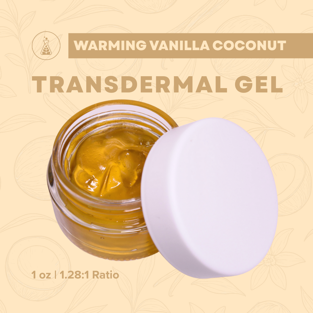 Transdermal Gel 160mg Warming Vanilla Coconut