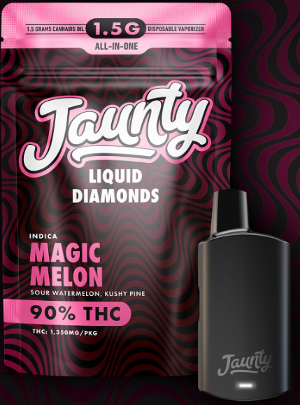 Jaunty Magic Melon Liquid Diamonds Vape