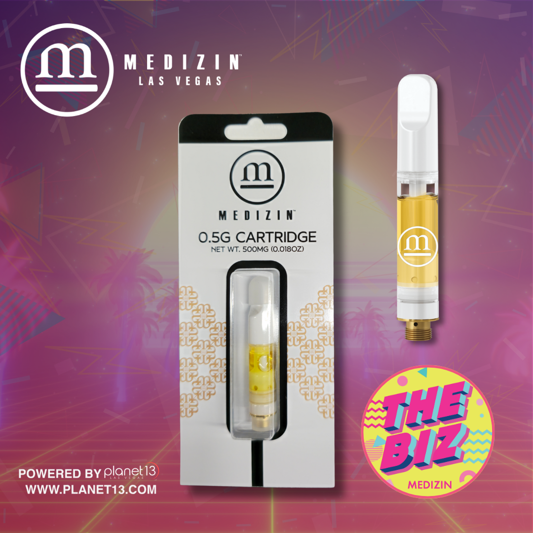 Medizin The Biz .5g Live Resin Vape Cartridge