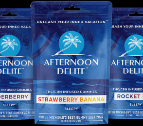 Gummies | Strawberry Banana Sleep 2:1 | 200mg 2pk | Afternoon Delite