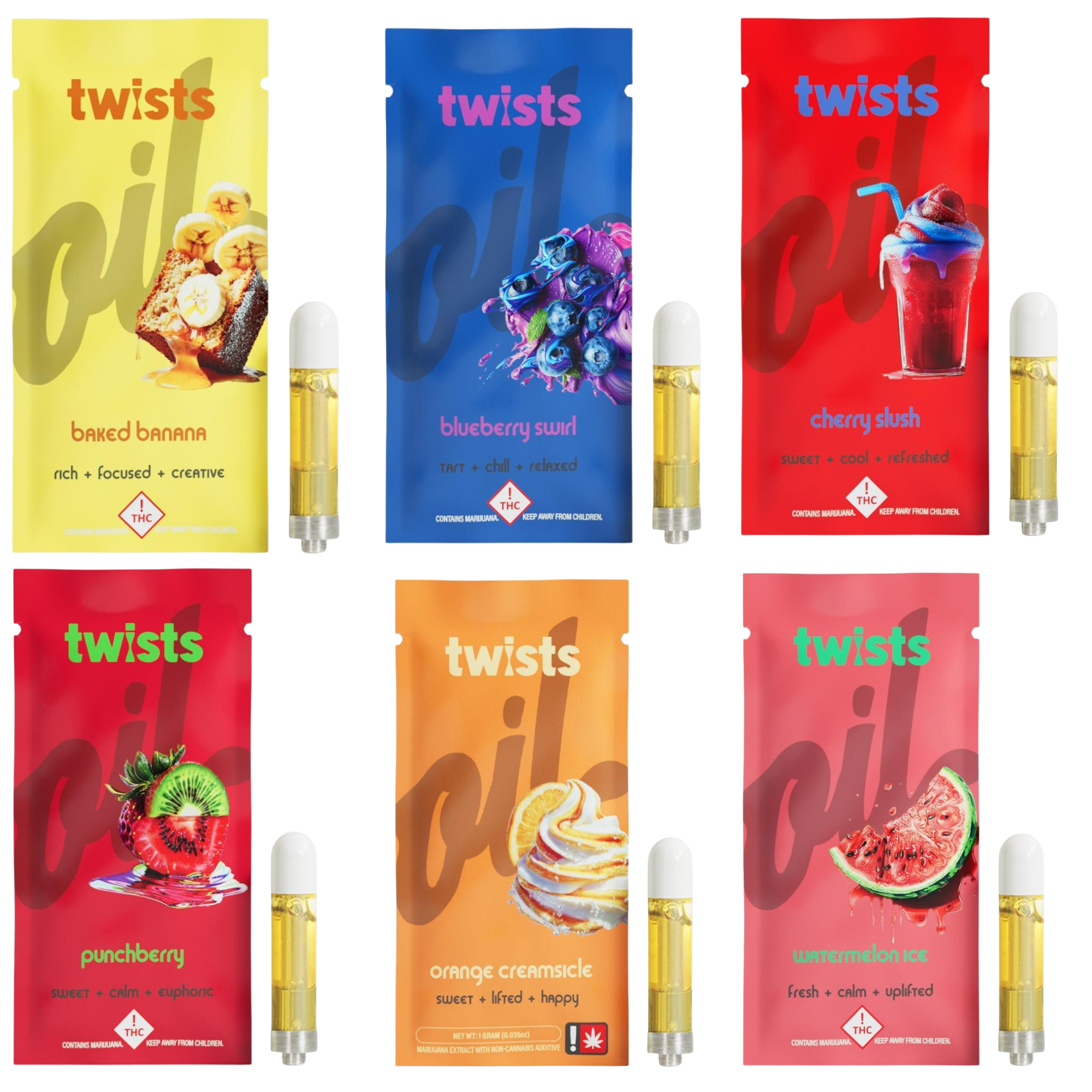 Oil. Orange Creamsicle Flavored Cartridge