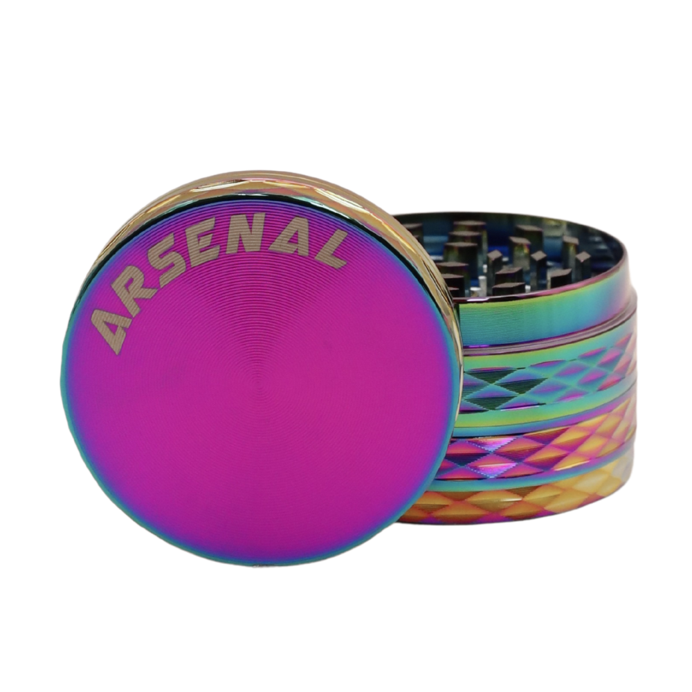 Arsenal - Grinder - Rainbow Wave - 4pc - 52mm