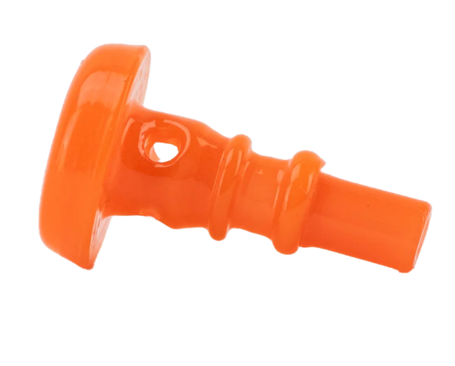 Joystick Glass Cap Orange