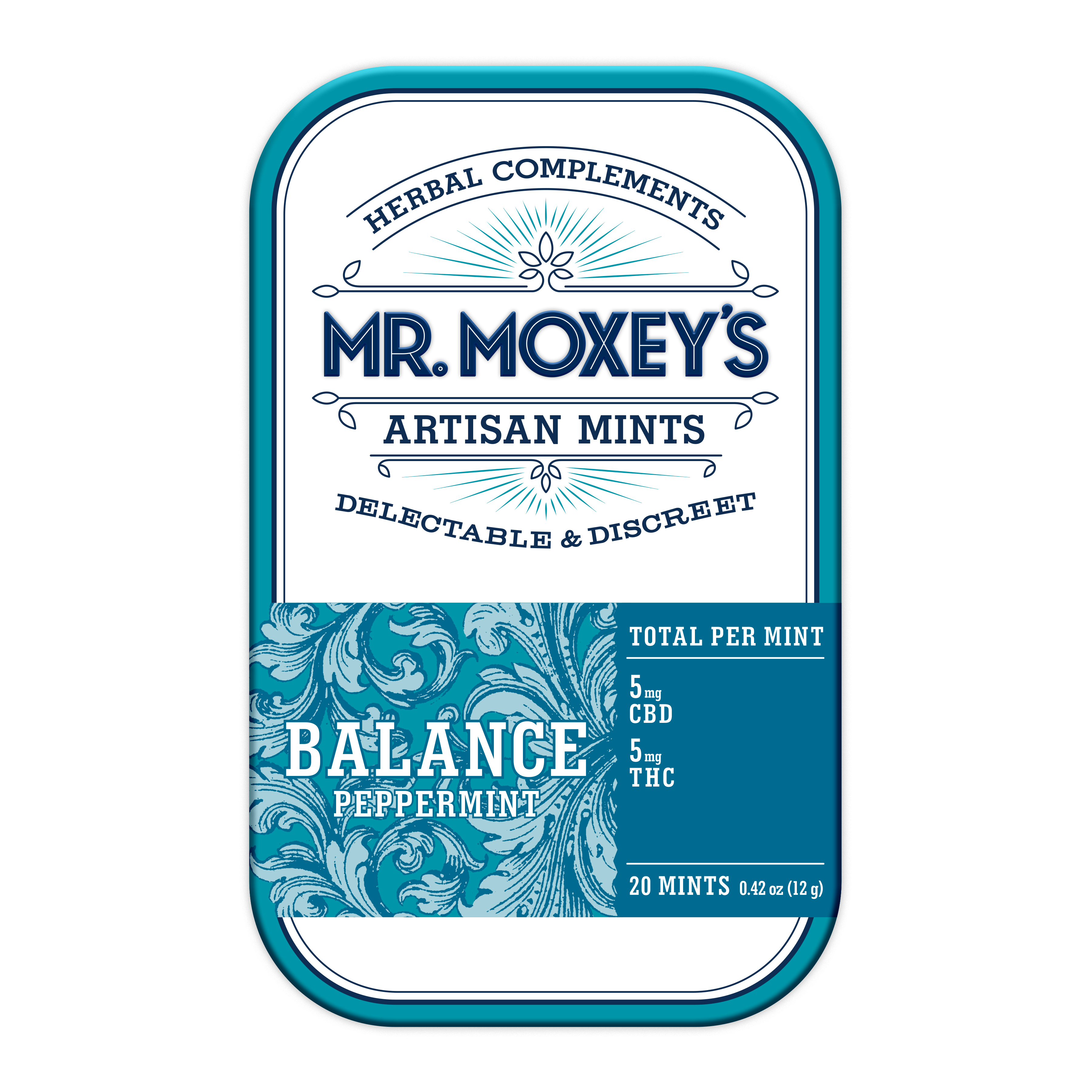 Balance Cbd Peppermint Cbd/100mg Thc