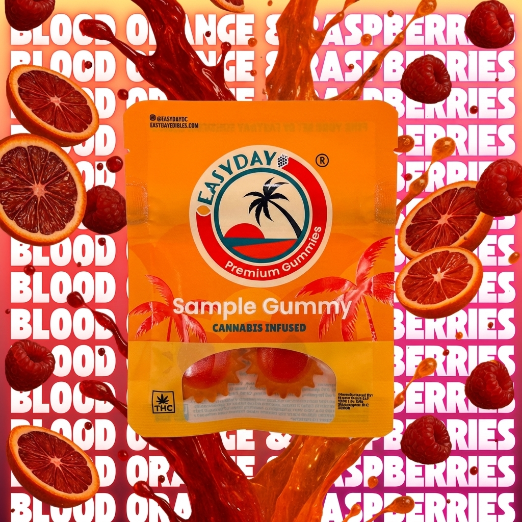 2-pack: Blood Orange & Raspberry: Up & Focus I 25mg THC