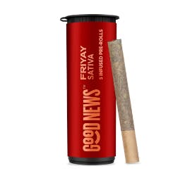 Good News I Infused Pre-Roll 5-Pack | Friyay