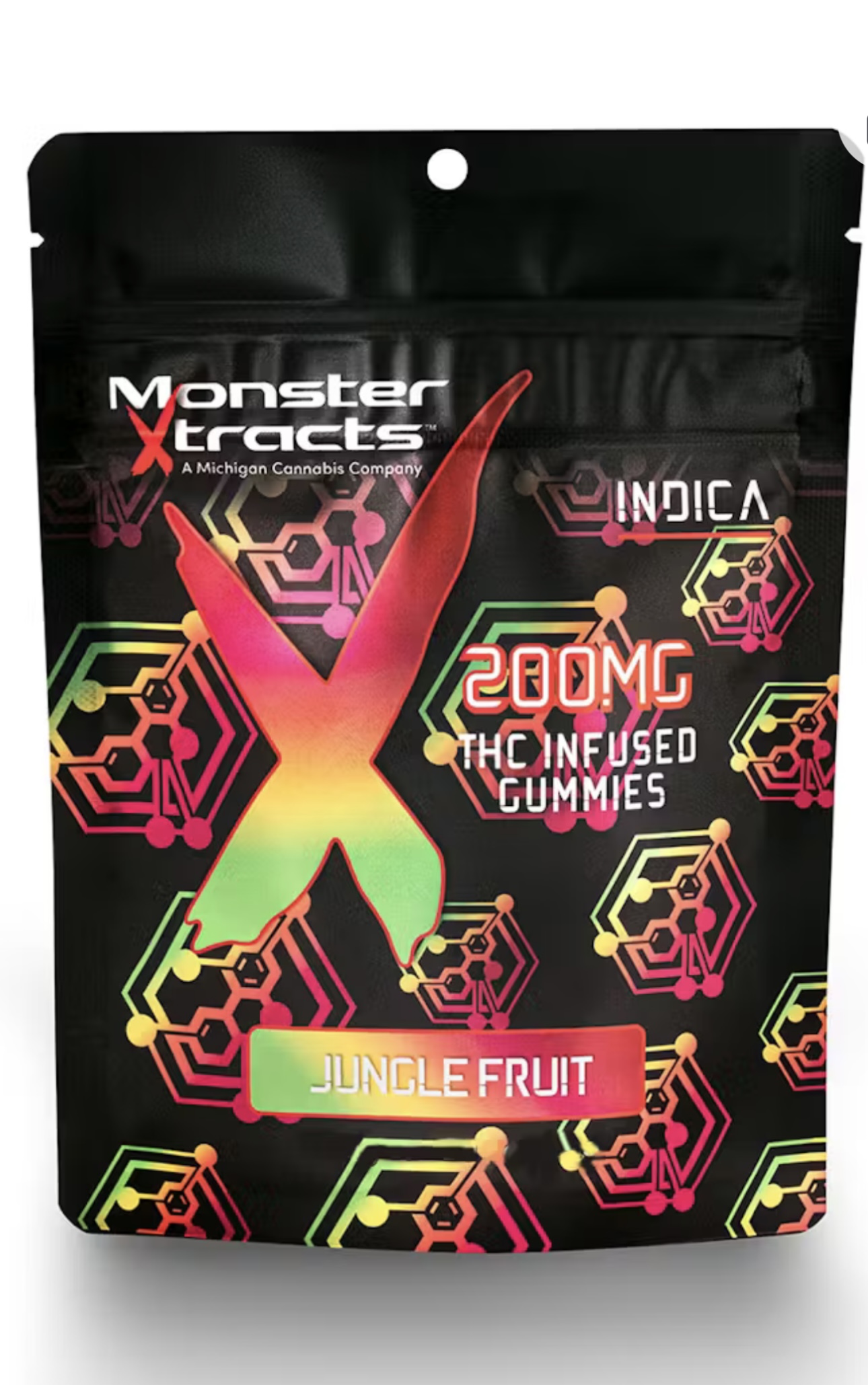 Monster X: Jungle Fruit 200MG Gummies