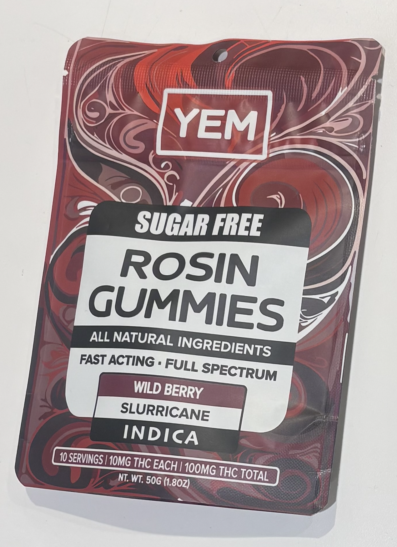 Wild Berry | Slurricane Sugar Free Rosin Gummies | 10pk | 100mg