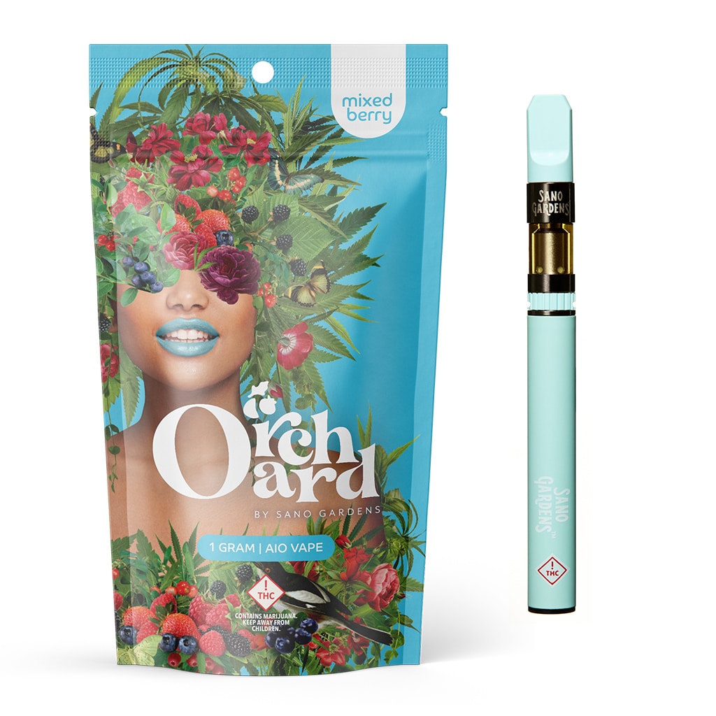 Mixed Berry .9g Disposable Vape Unit