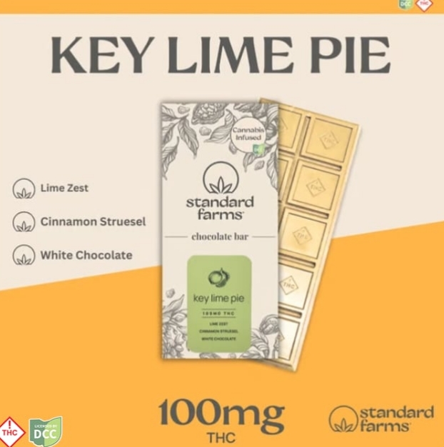 Key Lime Pie White Chocolate Bar | H