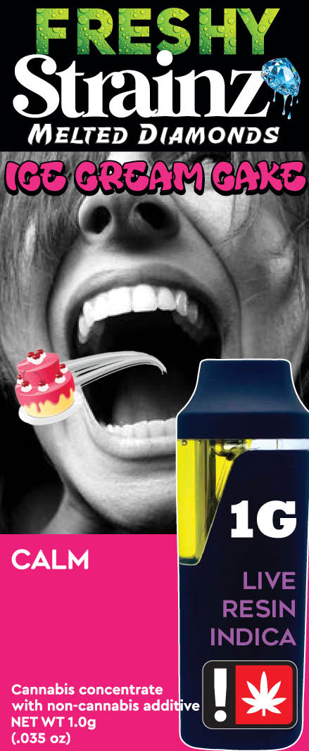 Freshy Strainz: Ice Cream Cake