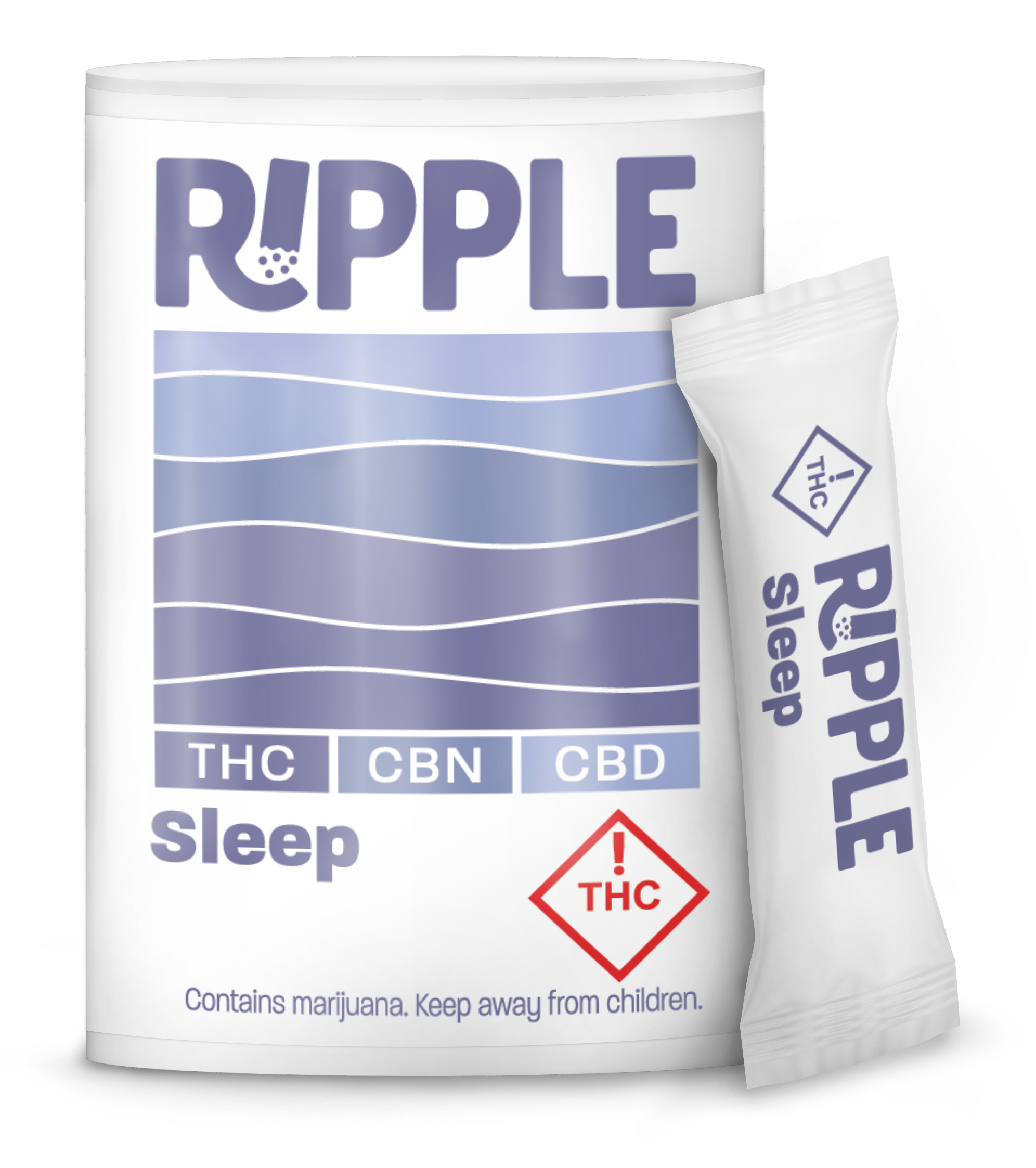 Ripple Sleep 2:1 THC:CBN 100mg THC