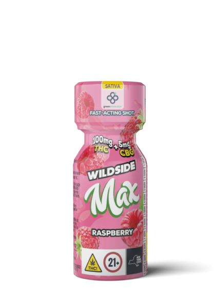 Green Revolution Raspberry 20:1 THC:CBG 100mg Nano Shot Max