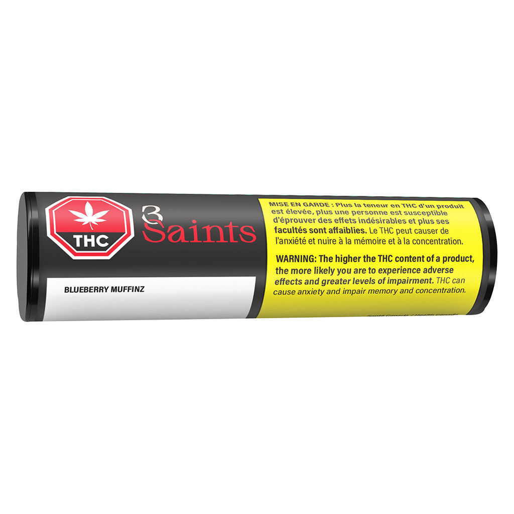 3Saints - Blueberry Muffinz PRJs - 4x0.5g