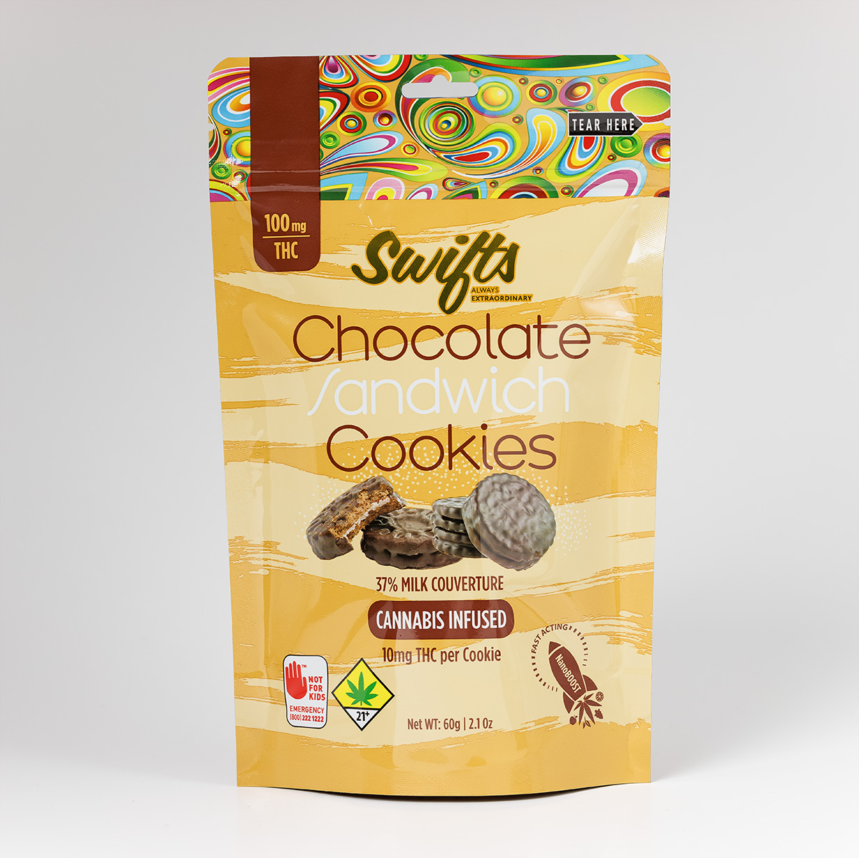 Swifts - Chocolate Covered Sandwich Cookies 10pk