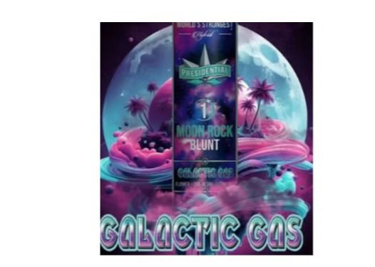 Presidential - Galactic Gas Moon Rock Infused Blunt - 1.5g