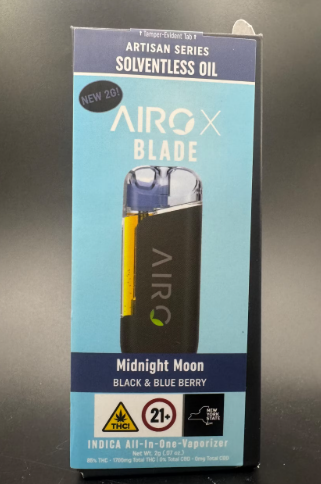 Airo AX2 - Midnight Moon - 2g - Disposable Vape