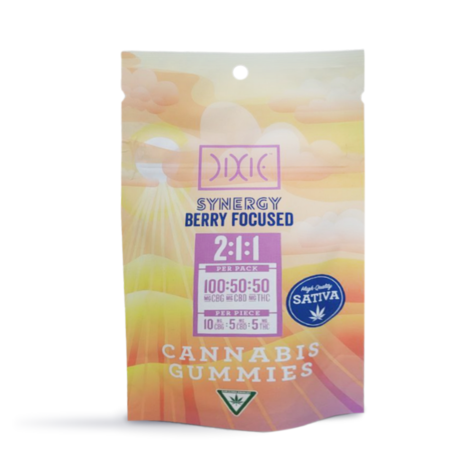 Synergy Berry Focused 2:1:1 Gummies