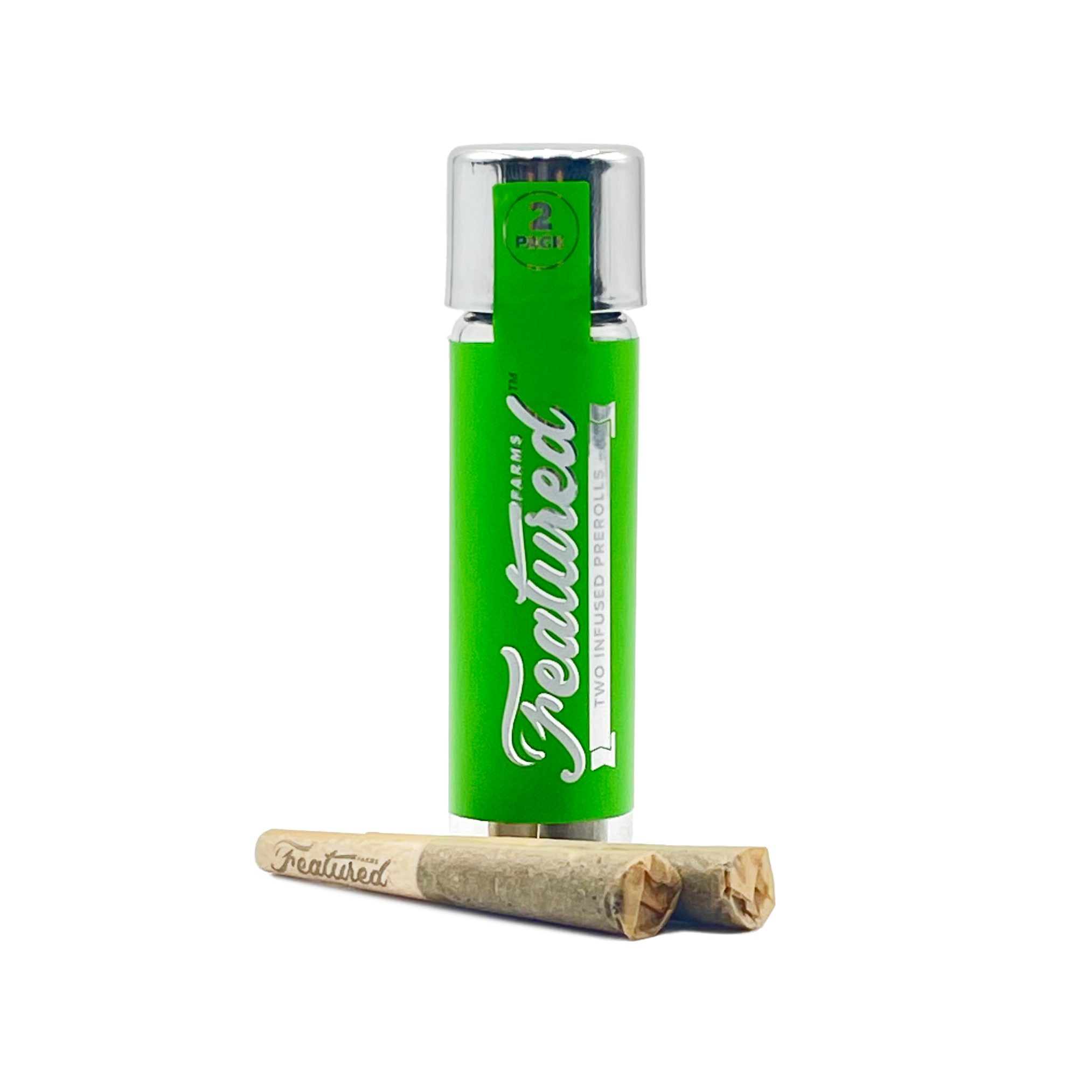 Featured Farms | Infused Prerolls 2pk | Apple Jack | 1.0g