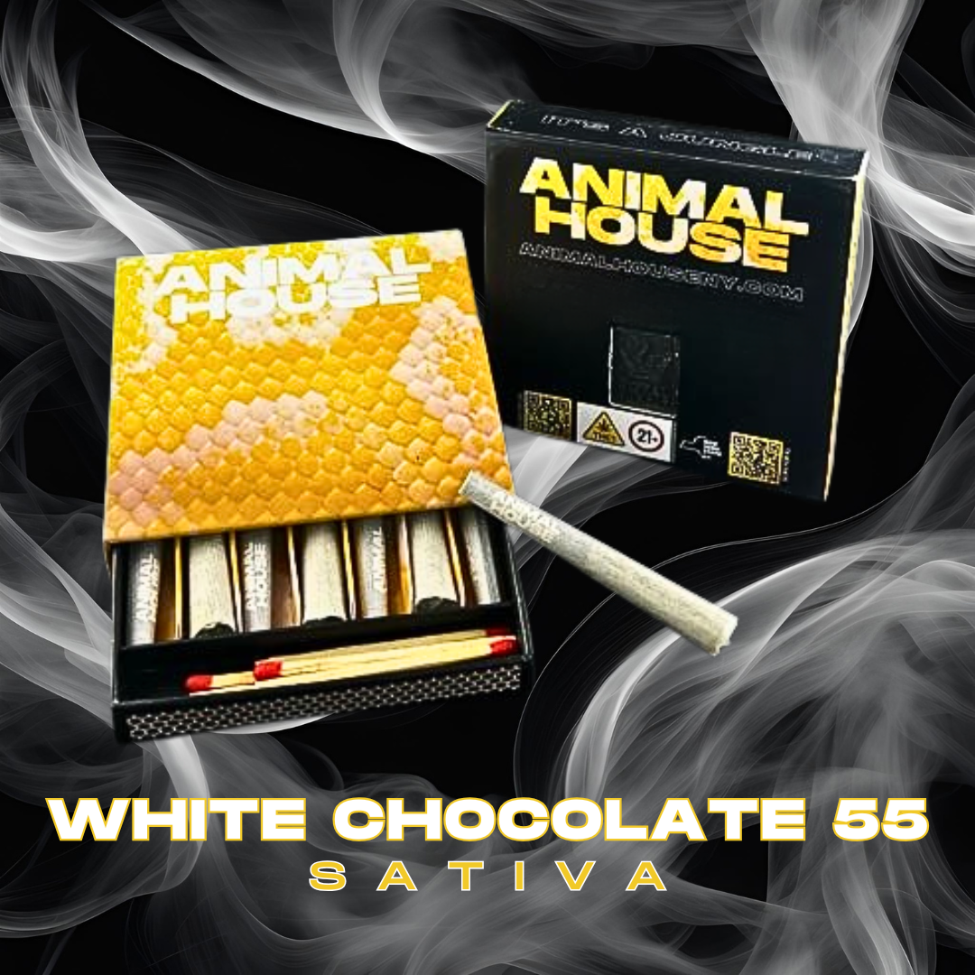 Animal House - White Chocolate 55 Infused Preroll 7pk - 3.5g
