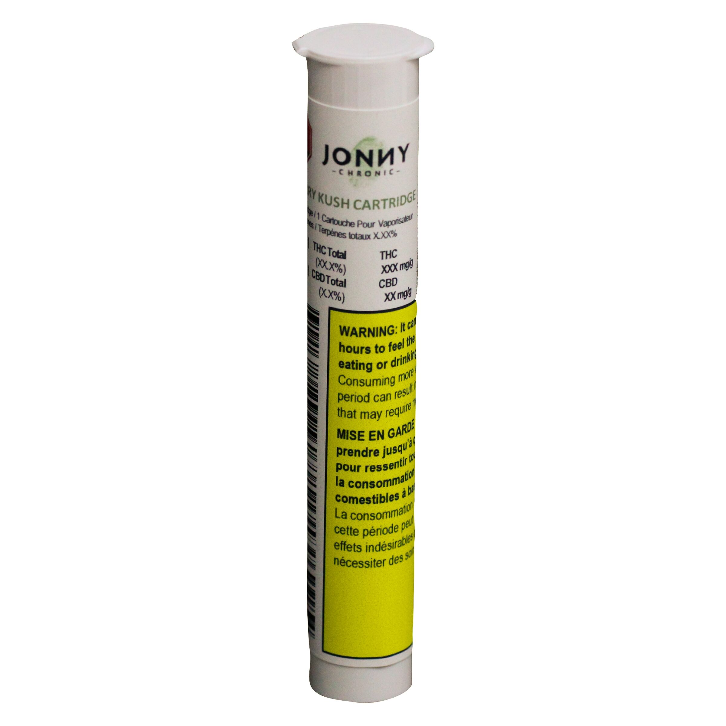 Jonny Chronic - Blueberry Kush 510 Thread Cartridge